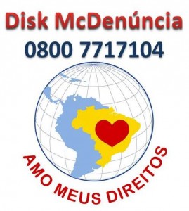 Disk McDenúncia logo para o site