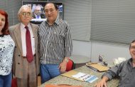 Em visita ao Sinthoresp, Neves, da Fechsesp encontra jornalista Geraldo Pereira