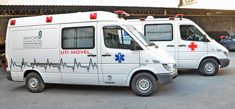 Sindicato disponibiliza quatro ambulâncias