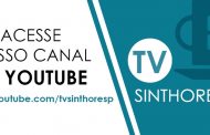 Assista à TV Sinthoresp no YouTube