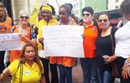 Sinthoresp reforça protesto de trabalhadoras contra a reforma da Previdência