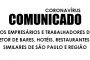 Decreto de Bruno Covas prevê fechamento do comércio. Restaurantes podem abrir.