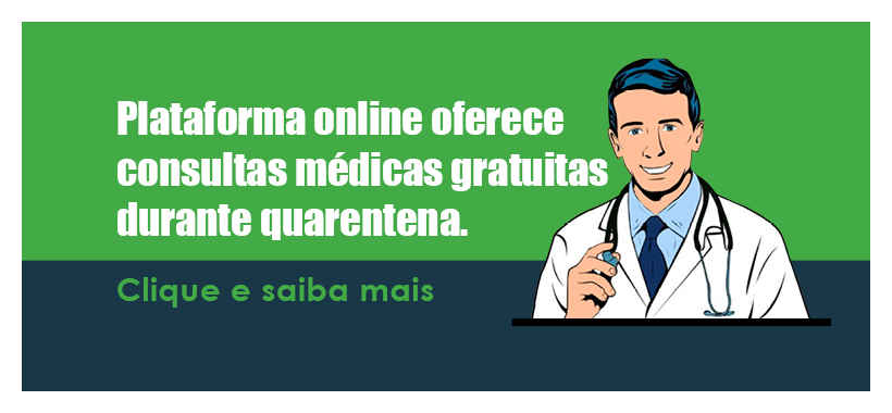 Plataforma online oferece consultas médicas gratuitas durante quarentena