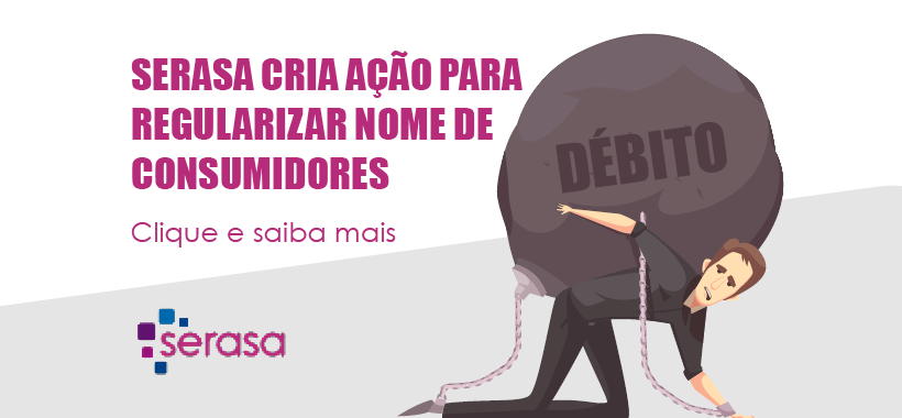 Consumidores com dívidas de até R$ 1.000 podem quitar com nova ação do Serasa