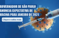 Vacina contra COVID-19 pode começar a ser distribuída em Janeiro