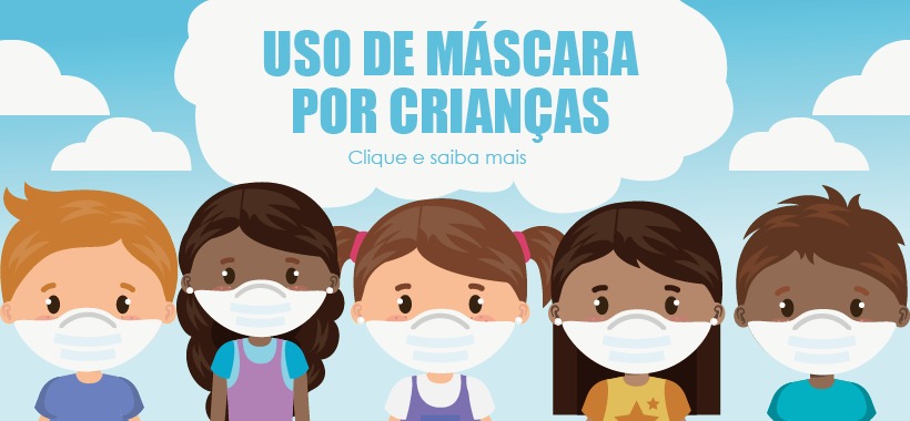 OMS divulga novas recomendações sobre o uso de máscara por crianças