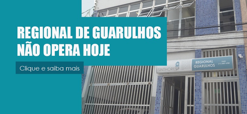 NOTA – Regional de Guarulhos não opera hoje