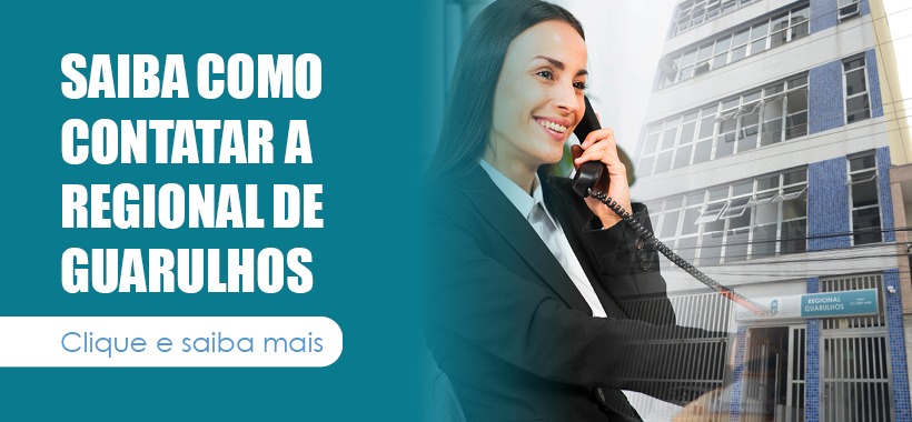 Confira o telefone para contato com a regional de Guarulhos
