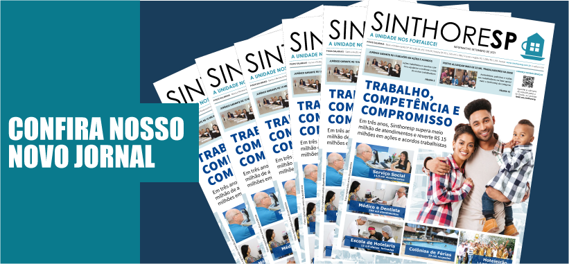 Já está disponível a nova edição do Jornal Sinthoresp