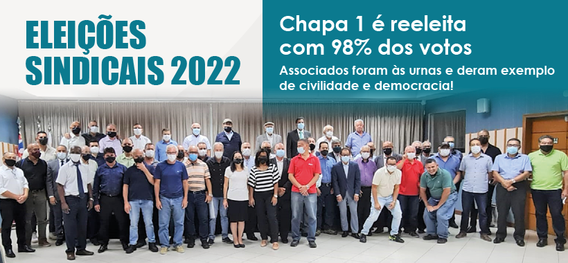 Chapa Um, presidida por Francisco Calasans Lacerda, é reeleita com 98% dos votos!