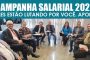 Equipe de Guarulhos mobiliza trabalhadores em campanha salarial no aeroporto
