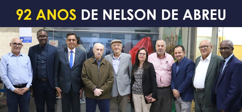 Calasans e sua diretoria prestigiam 92 anos de Nelson de Abreu