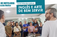 Aula Prática: Escola faz integração entre as turmas de Inglês e A Arte de Bem Servir