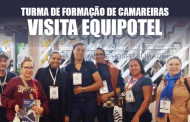 Alunos de Formação de Camareiras marcam presença na 61ª Equipotel com a Professora Josiane