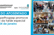 Dia do Aposentado: Assapethogasp promove café da tarde especial em 24 de janeiro