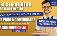 Regional de Osasco tem cursos gratuitos para a comunidade. Aulas começam em fevereiro