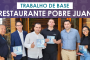 Trabalho de Base é realizado no Restaurante Pobre Juan com a presença do Sinthoresp