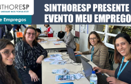 SINTHORESP PARTICIPA DO EVENTO 