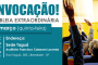 Sinthoresp convoca trabalhadores para Assembleia Geral Extraordinária   no dia 20/03