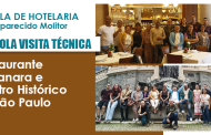 Alunos do curso Arte de Bem Servir participam de visita técnica ao restaurante Almanara e centro histórico de São Paulo