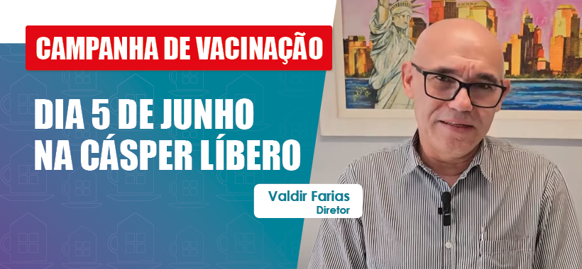 Sinthoresp promove Campanha de Vacinação contra a Gripe no dia 5 de junho
