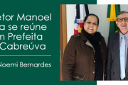Sinthoresp fortalece relações institucionais com visita à prefeita de Cabreúva