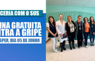 Vacinação contra a gripe acontece nesta quinta-feira na Cásper