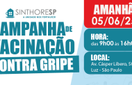 Atenção: vacinação contra a gripe será realizada amanhã, dia 5, no Centro de Atendimento Cásper Líbero