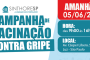Atenção: vacinação contra a gripe será realizada amanhã, dia 5, no Centro de Atendimento Cásper Líbero