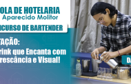 Experiência Sensacional: drink de Daniela Noriega destaca criatividade no Concurso de Bartender da Escola Sinthoresp