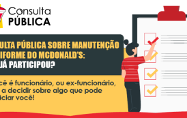 Sinthoresp realiza Consulta Pública com trabalhadores e ex-trabalhadores do McDonald's sobre pagamento de taxa de manutenção de uniforme
