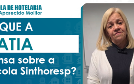 Depoimento de sucesso: Katia conquista promoção após curso na Escola de Hotelaria do Sinthoresp
