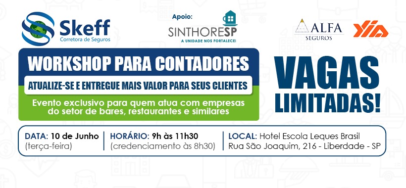 Sinthoresp palestrará sobre nova CCT de bares e restaurantes em evento gratuito para contadores