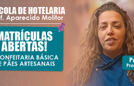 Matrículas abertas para o segundo semestre de 2025 na Escola de Hotelaria