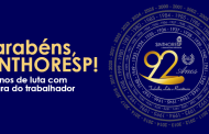 Sinthoresp – 92 anos de luta com a cara do trabalhador