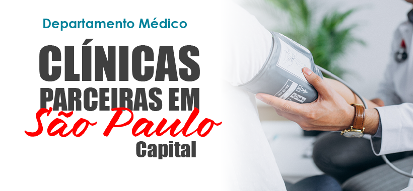 Conheça as clínicas parceiras do Sinthoresp na capital