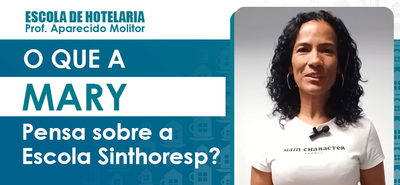 Curso de Administração da Hospitalidade ajuda aluna a descobrir novo potencial profissional