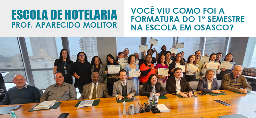 Formatura marca o sucesso da parceria entre Sinthoresp e Sinhores em Osasco