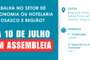 Trabalhadores de Osasco e região são convocados para assembleia no dia 10 de julho