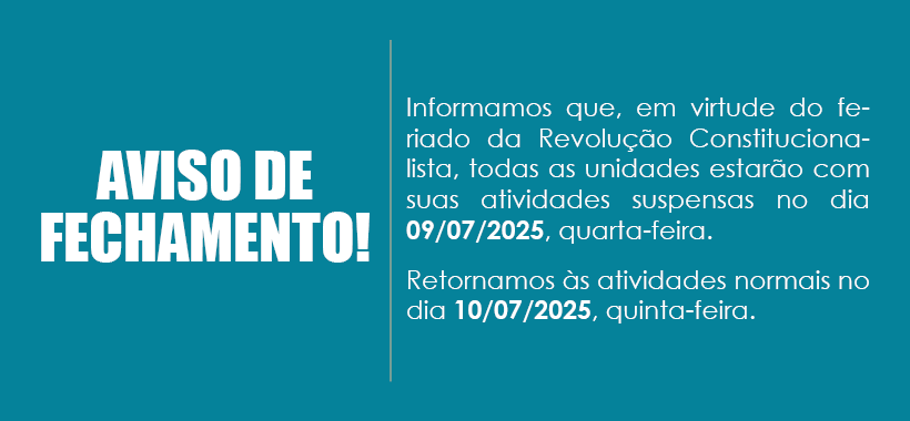 Feriado de 9 de Julho: unidades do Sinthoresp estarão fechadas na quarta-feira