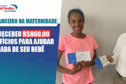Suelen é contemplada duas vezes com o Benefício Social Familiar