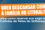 Como fazer sua reserva nas Colônias de Férias do Sinthoresp