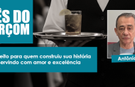 Mês do Garçom: Antônio transformou sua trajetória em orgulho pela profissão