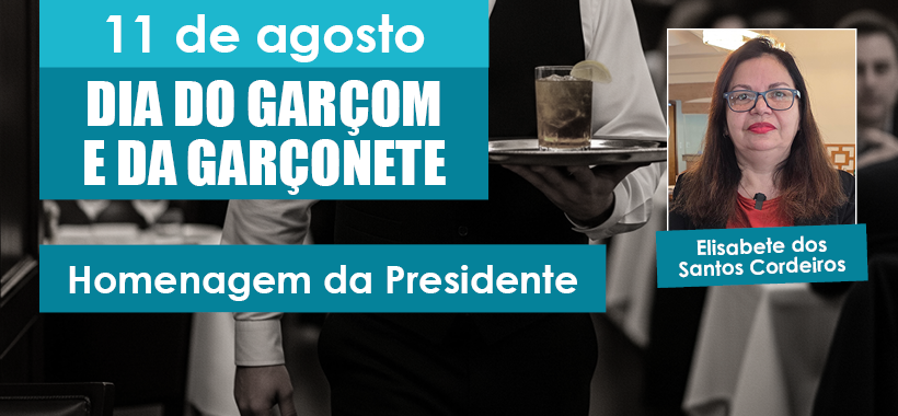 Dia do Garçom: Sinthoresp celebra e homenageia profissionais que dão sabor e sorriso ao atendimento