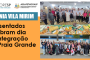 Aposentados celebram dia de integração e alegria na Colônia Vila Mirim, em Praia Grande
