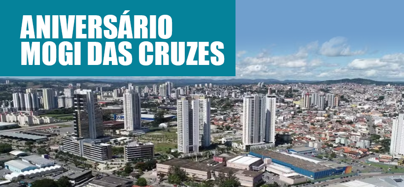 Hoje é feriado em Mogi das Cruzes: cidade completa mais um ano de história