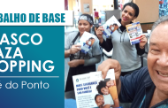 Sinthoresp realiza trabalho de base no Osasco Plaza Shopping