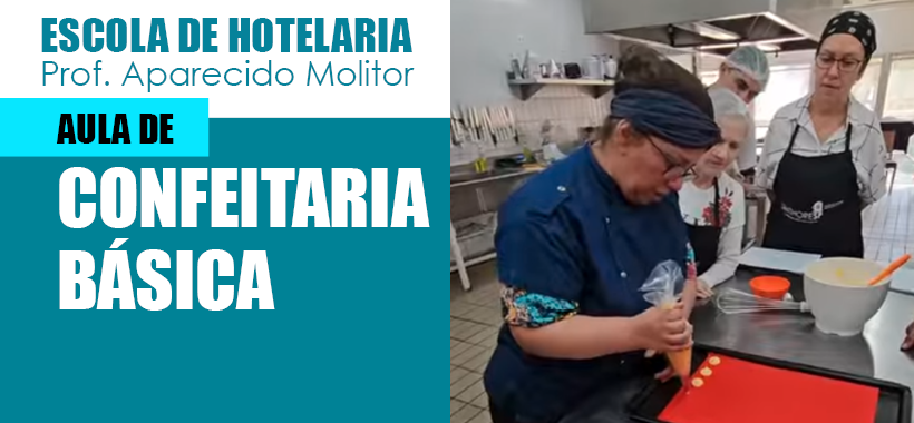 Confeitaria Básica: teoria e prática para trabalhadores da categoria