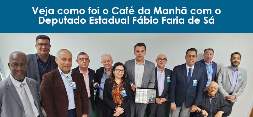 Deputado Fábio Faria de Sá reforça compromisso com trabalhadores em encontro no Sinthoresp
