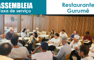 Assembleia no Restaurante Gurumê formaliza Acordo Coletivo sobre taxa de serviço